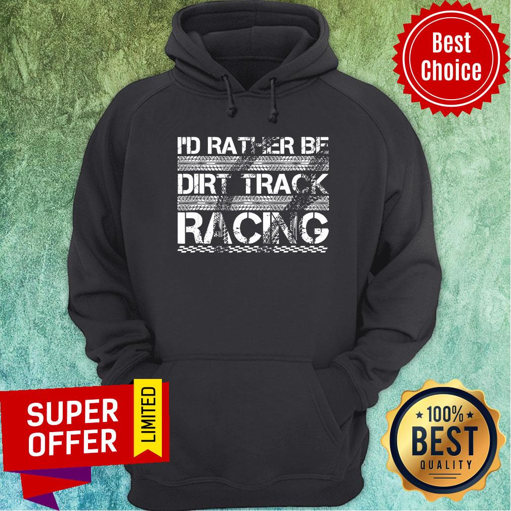 Wheel Mark I'd Rather Be Dirt Track Racing Shirt - Image 5