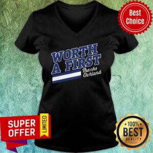 Alternative view of Worth A First Thanks Oakland Shirt