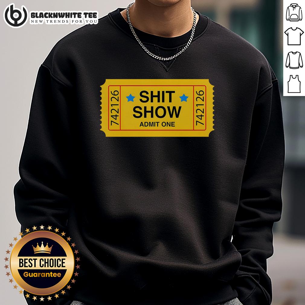 Top Shit Show Ticket Vinyl T-Shirt - Image 5