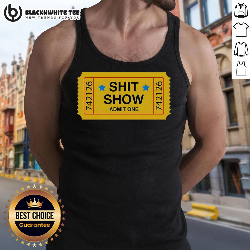 Top Shit Show Ticket Vinyl T-Shirt - Image 4