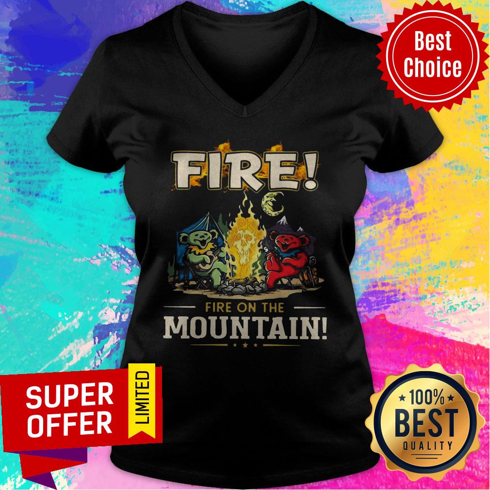 Awesome Grateful Dead Fire Fire On The Mountain Shirt - Image 4