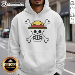 Alternative view of Awesome Pixel Of Jolly Roger One Piece T-Shirt