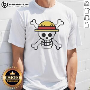 Awesome Pixel Of Jolly Roger One Piece T-Shirt