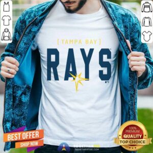 Tampa Bay Rays Home Team Bracket Stack T-Shirt