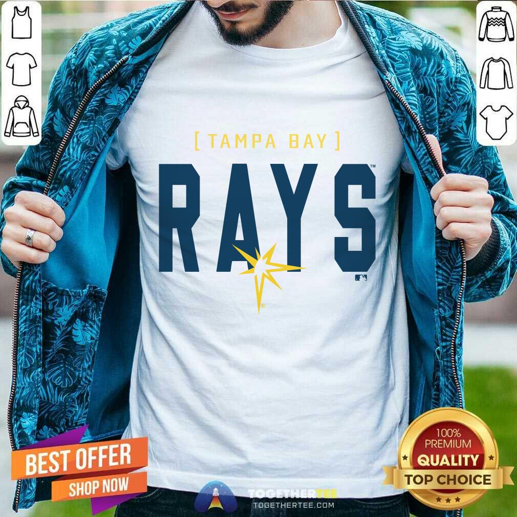 Tampa Bay Rays Home Team Bracket Stack T-Shirt