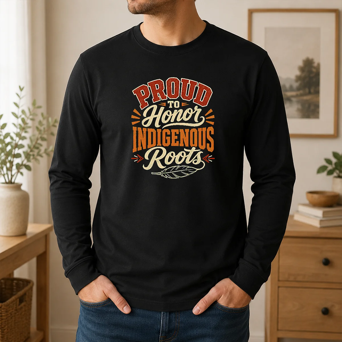 Nice Top Celebrate Indigenous Peoples Day With Typography Shirt - Image 6