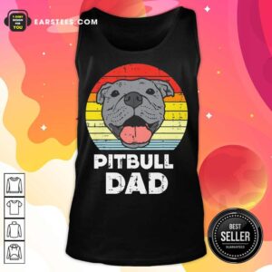 Alternative view of Awesome Pitbull Dad Vintage Shirt