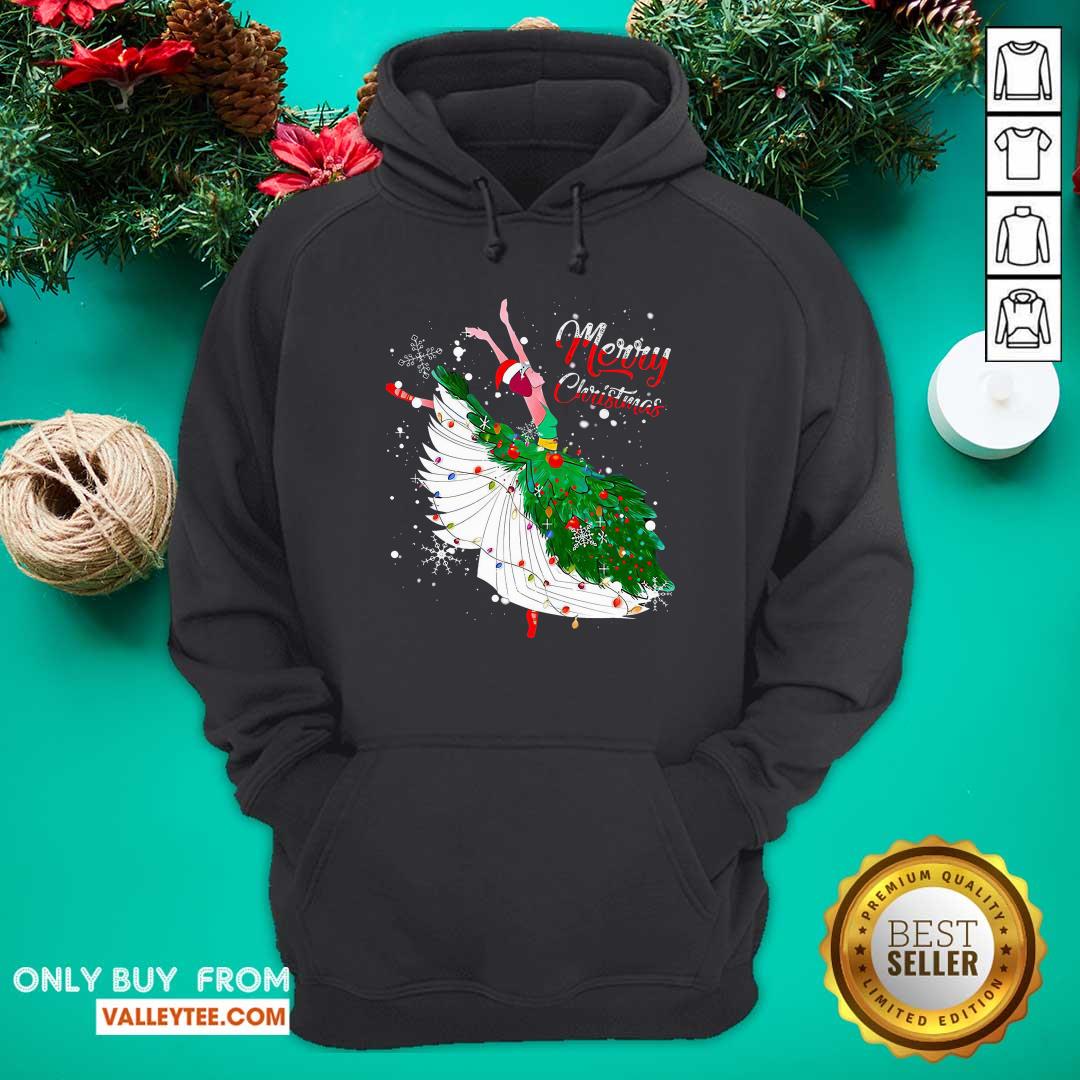 Sweet Ballet Merry Christmas Shirt - Image 3