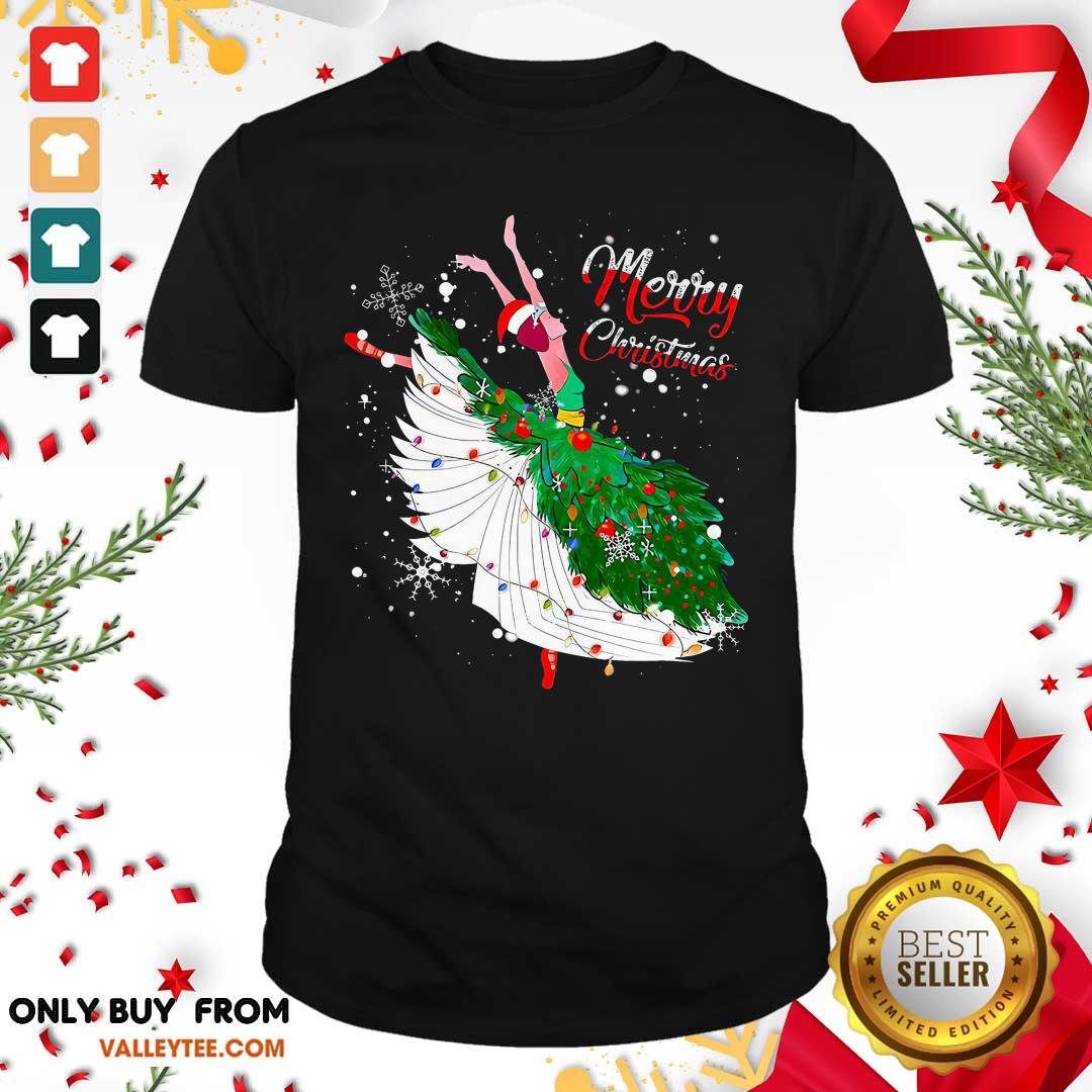 Sweet Ballet Merry Christmas Shirt