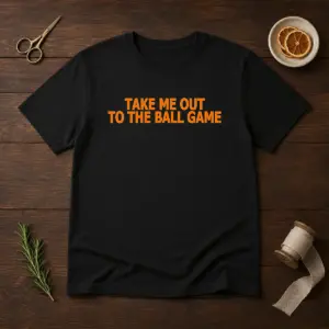 Nice Take Me Out To The Ball Game Baseball Stadium Shirt