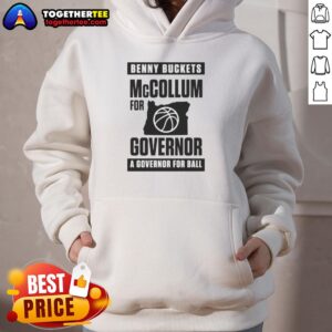 Alternative view of Awesome Benny Buckets McCollum For Governor A Governor For Ball T-Shirt