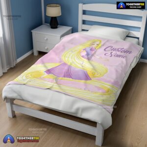 Alternative view of Official Disney Rapunzel Blanket Fleece Customized Blanket