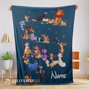 Perfect Cute Disney Cartoon Aladdin Jasmine Princess Blanket Fleece Customized Blanket