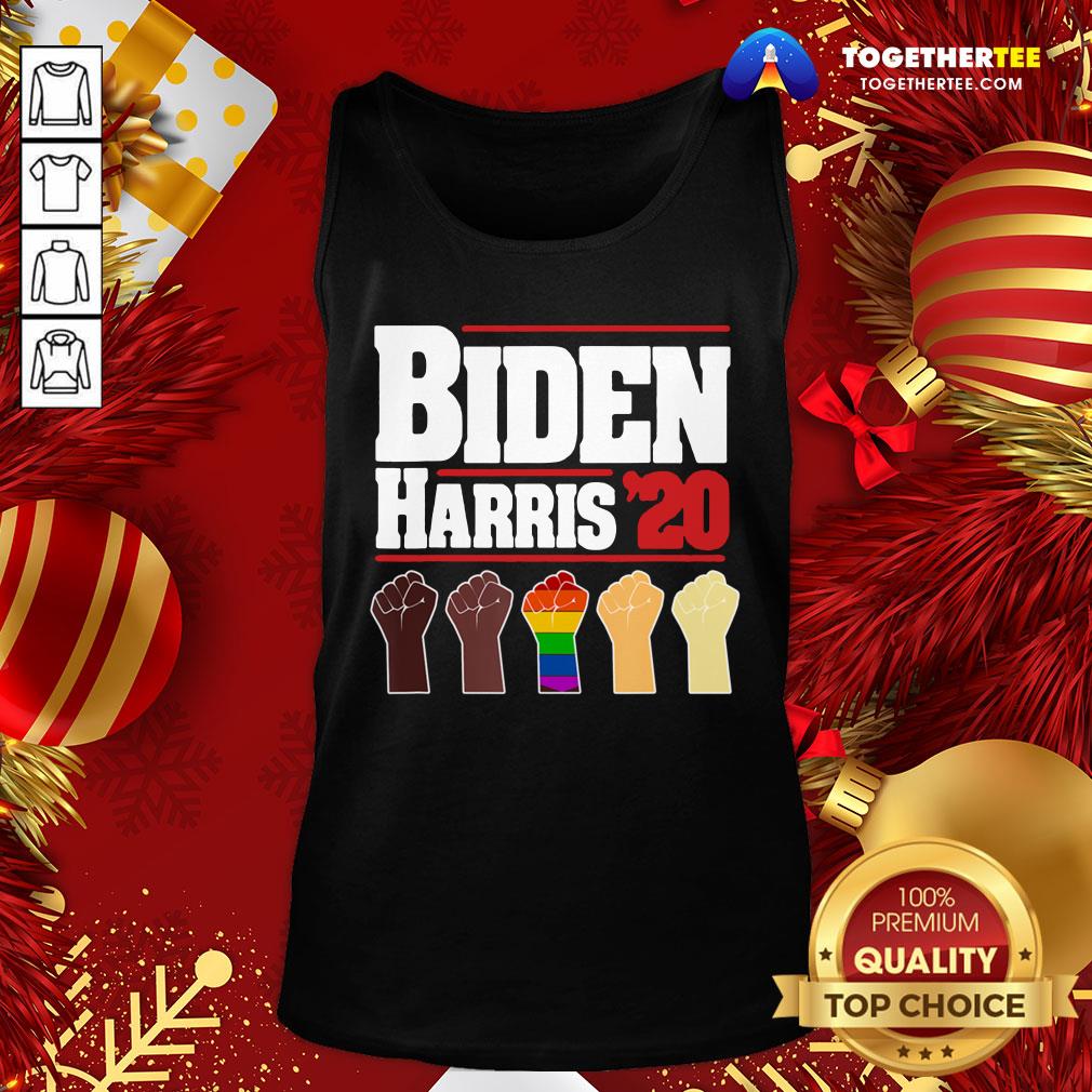 Original Joe Biden Kamala Harris Hand 2020 Shirt - Image 3