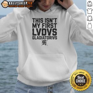 Alternative view of Happy This Isn't My First Ludus Gladiatorius Ancient Roman Gladiator School T-Shirt