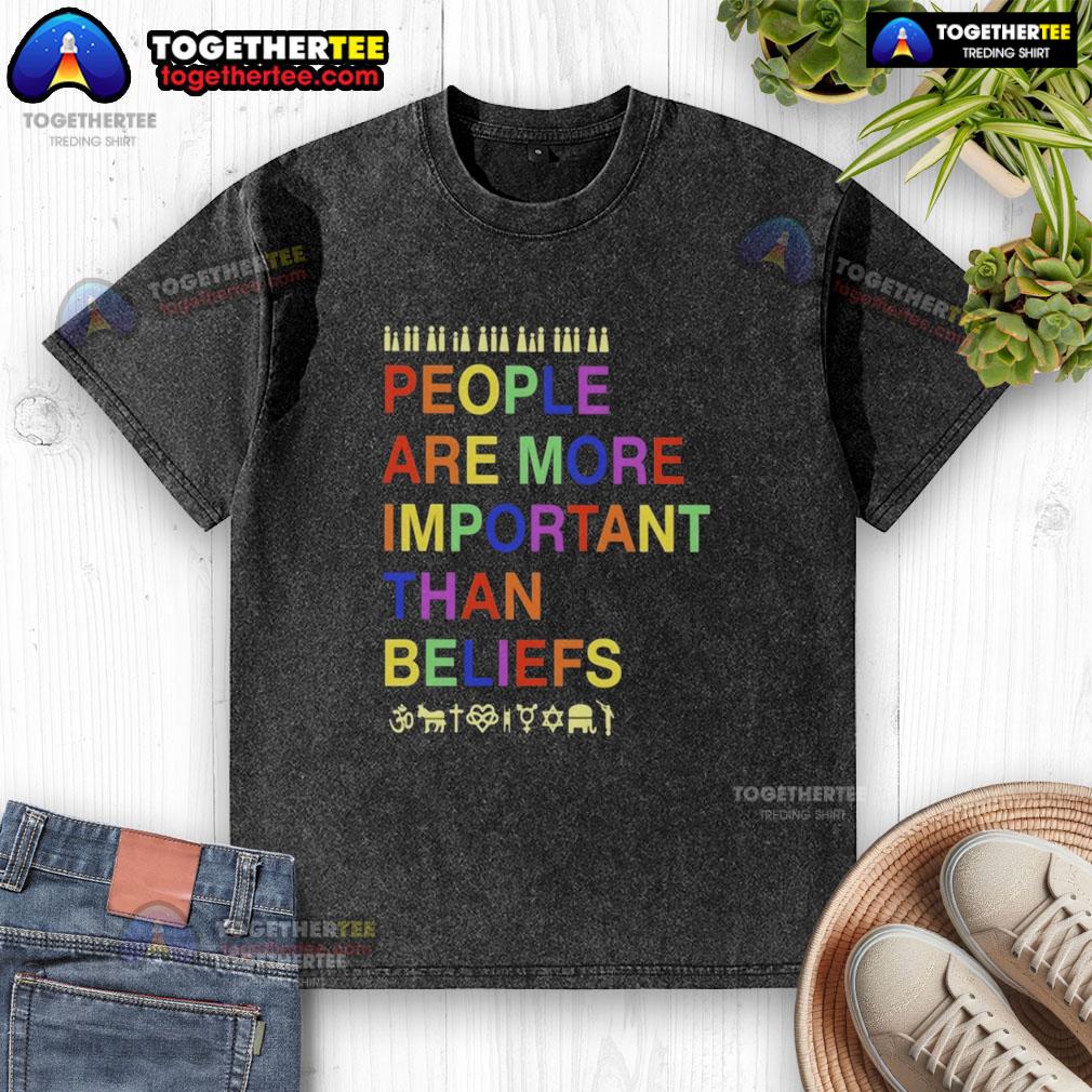Hot People Are More Important Than Beliefs T-Shirt - Image 6