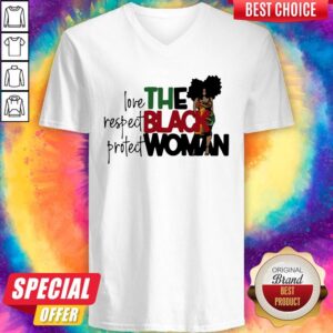 Alternative view of Love Respect Protect The Black Woman Shirt
