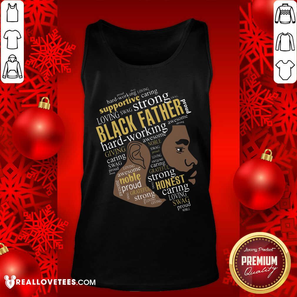 Black Father Hardworking Giving Shirt - Image 4