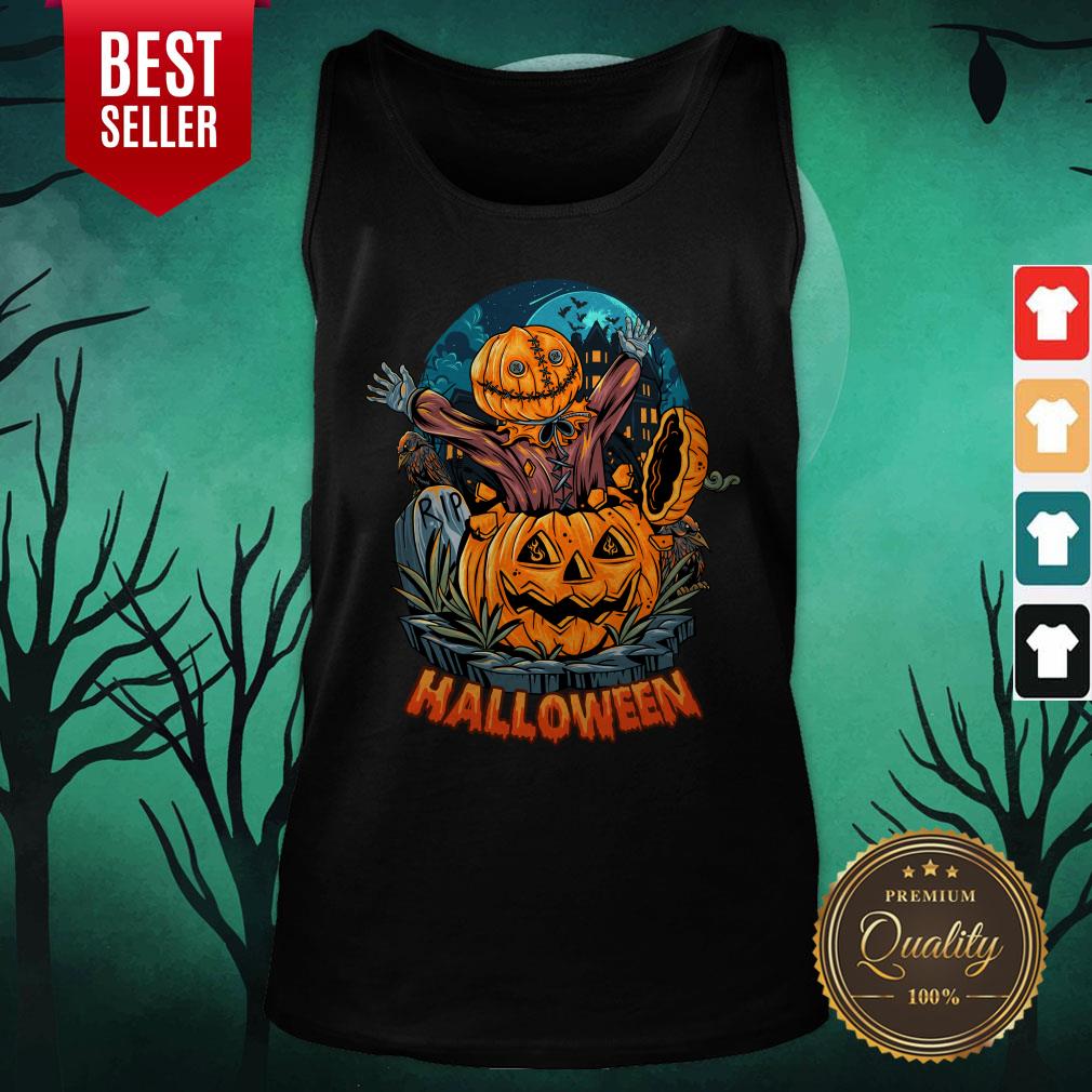 Sack Headed Human Comes Out Halloween Shirt - Image 5