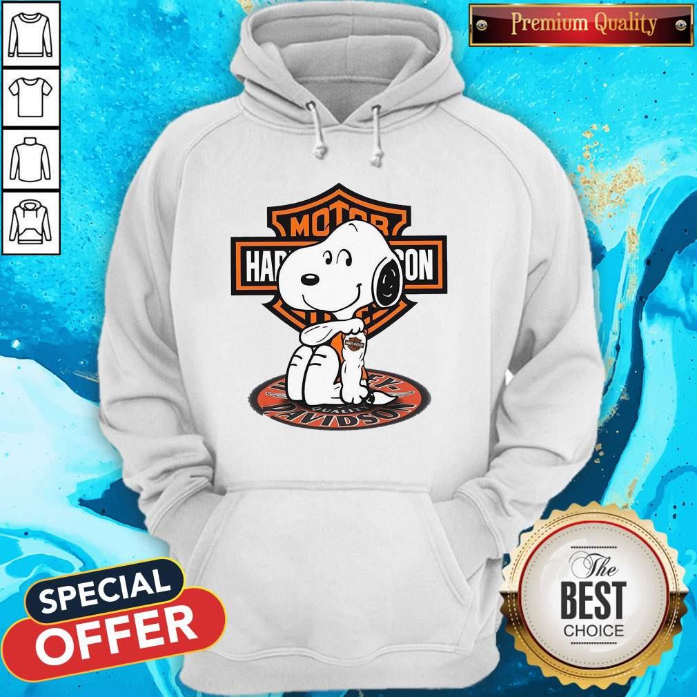 Snoopy Tattoo Motor Harley Davidson Shirt - Image 3
