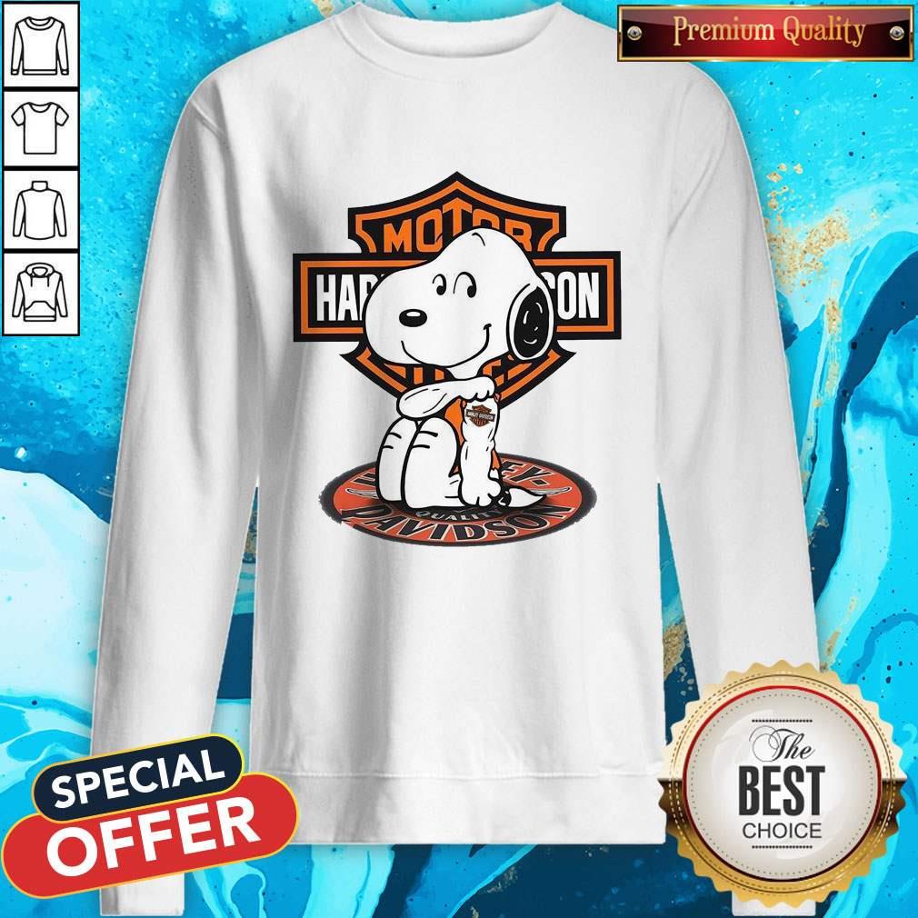 Snoopy Tattoo Motor Harley Davidson Shirt - Image 5