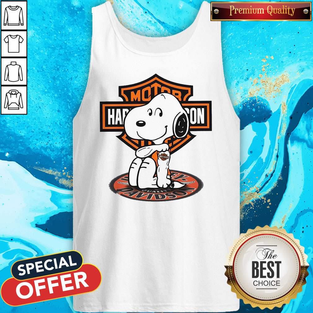 Snoopy Tattoo Motor Harley Davidson Shirt - Image 4