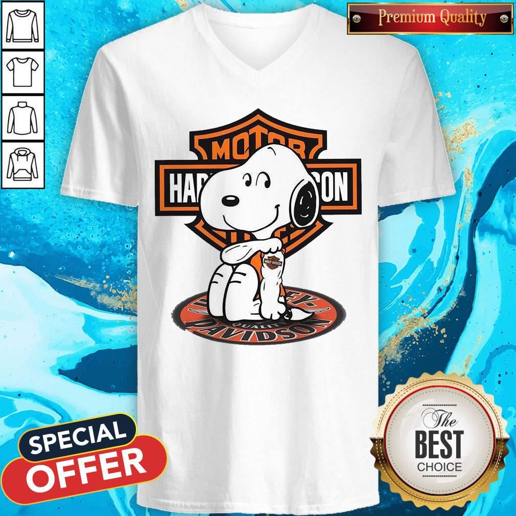 Snoopy Tattoo Motor Harley Davidson Shirt - Image 2