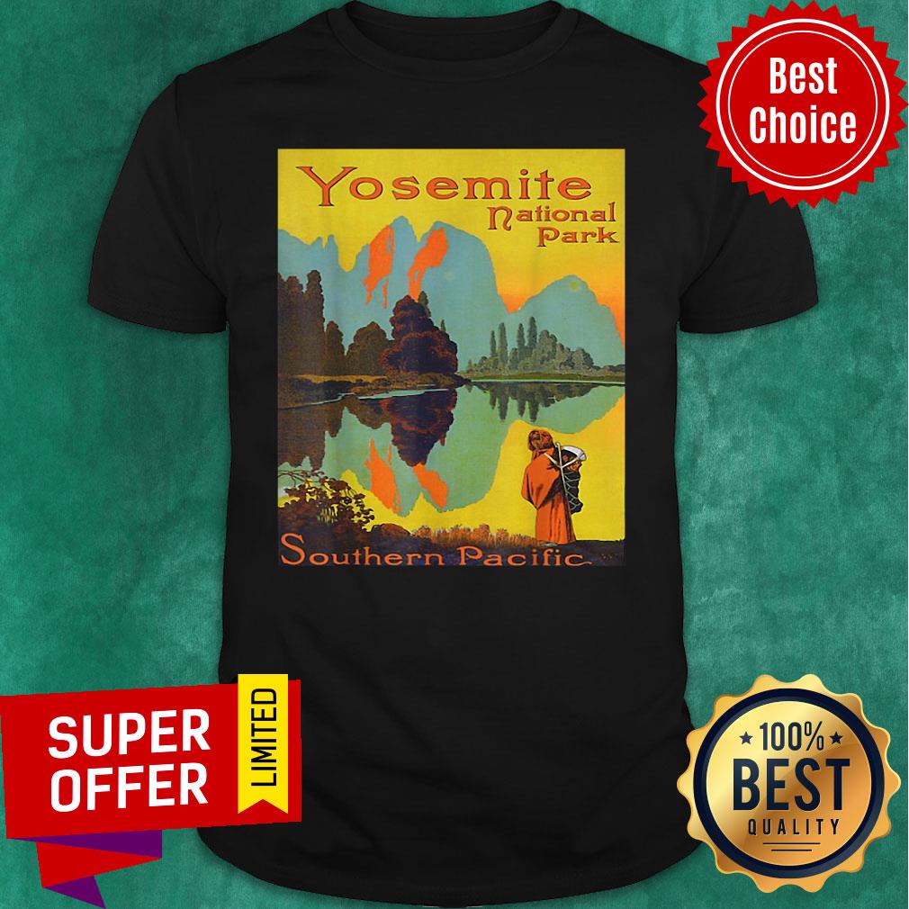 Premium Yosemite National Park Southern Pacific Hiking Shirt