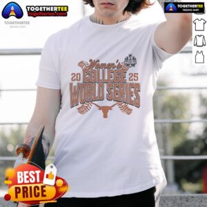 Official Texas Longhorns Softball 2025 NCAA Women’s College World Series T-Shirt