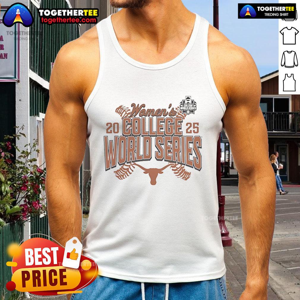 Official Texas Longhorns Softball 2025 NCAA Women’s College World Series T-Shirt - Image 4