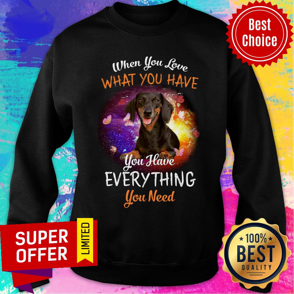 Dachshund You Have Everything You Need Shirt - Image 4