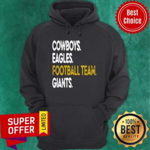 Alternative view of Premium Cowboys Eagles Football Team Giants Shirt