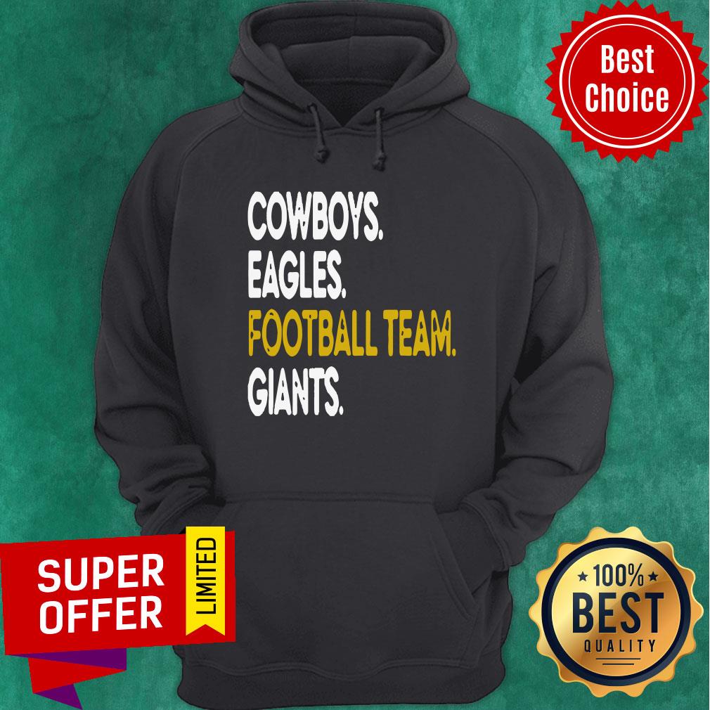 Premium Cowboys Eagles Football Team Giants Shirt - Image 2