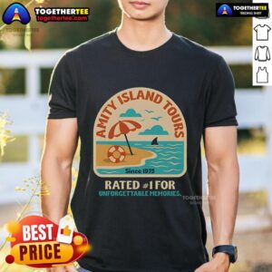 Pretty Amity Island Tours T-Shirt