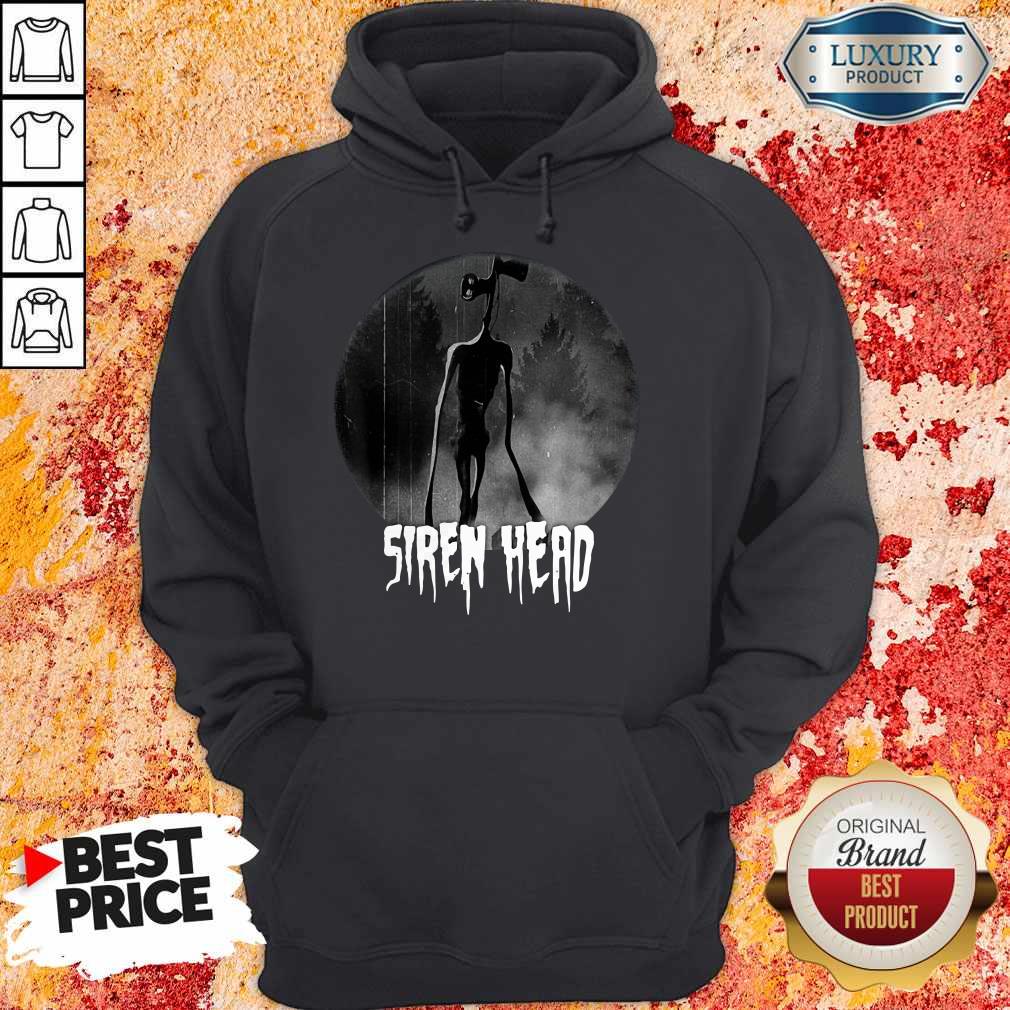 Scary Siren Head Vintage Meme Character Halloween Shirt - Image 2