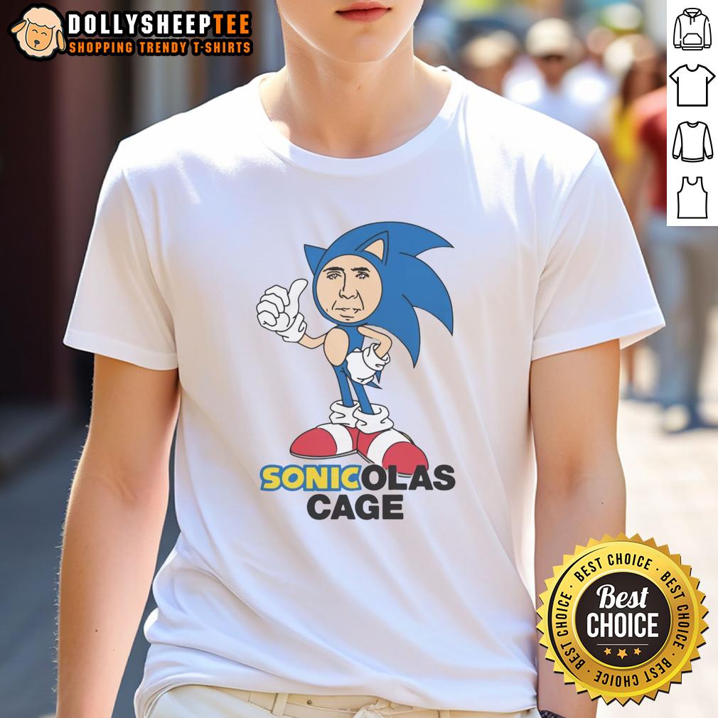 Top Sonicolas Cage T-Shirt