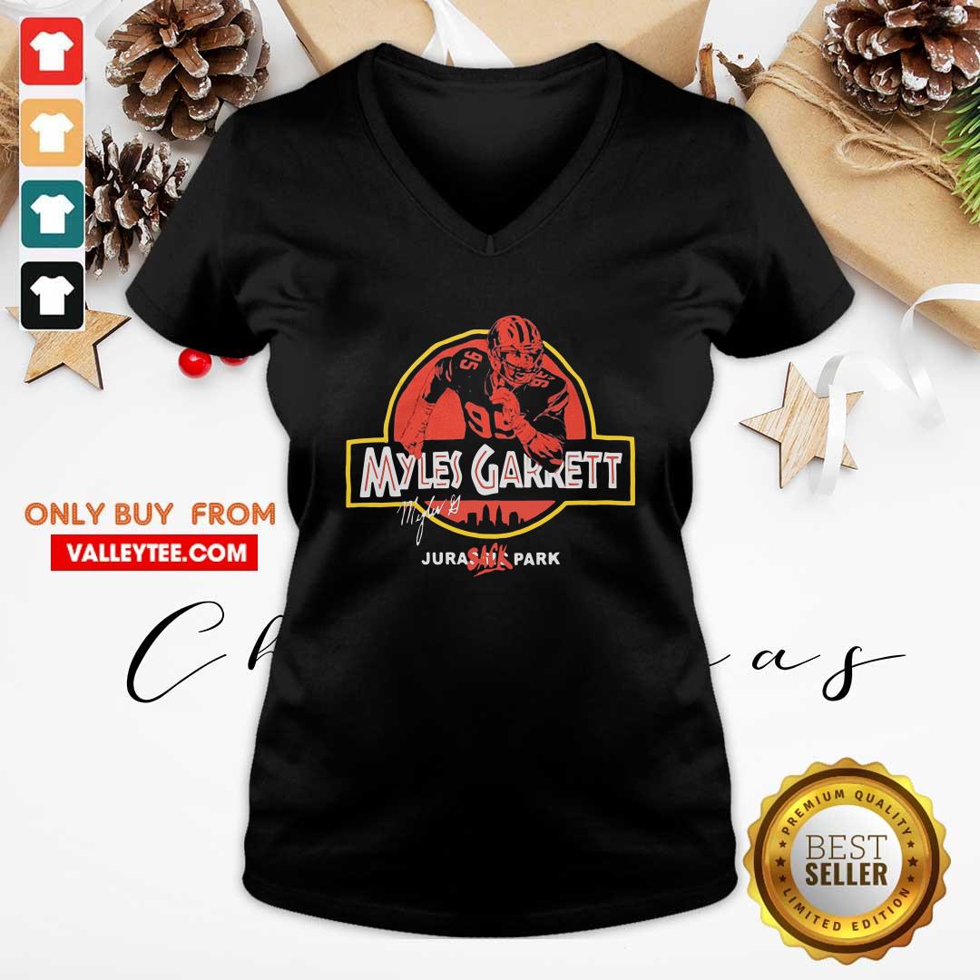 Premium Jurassic Myles Garrett Tee Shirt - Image 4