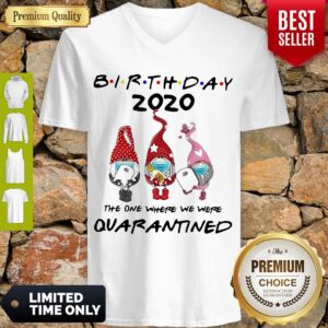 Alternative view of Nice Birthday 2020 Gromes Mask Toilet Paper The One Where They Were Quarantined Shirt