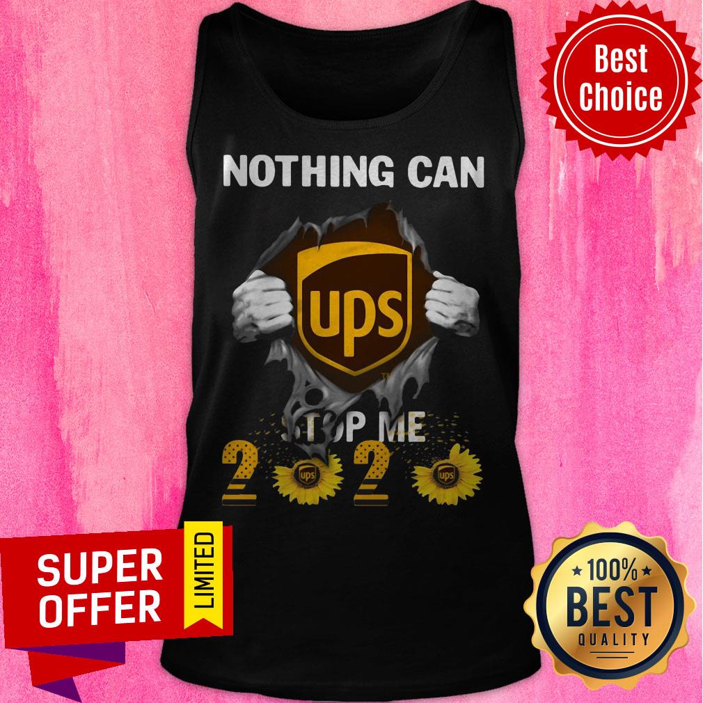 Top Nothing Can UPS Stop Me 2020 Sunflower Shirt - Image 4