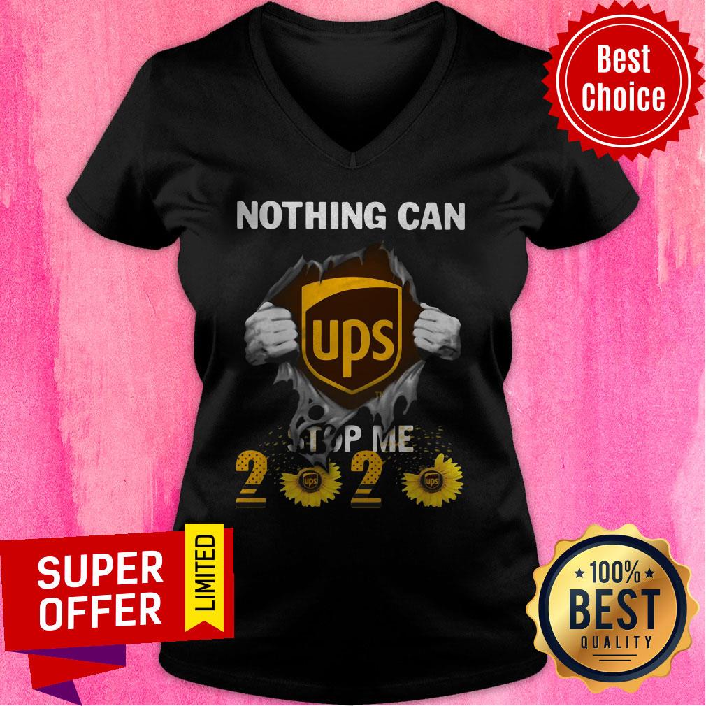 Top Nothing Can UPS Stop Me 2020 Sunflower Shirt - Image 3