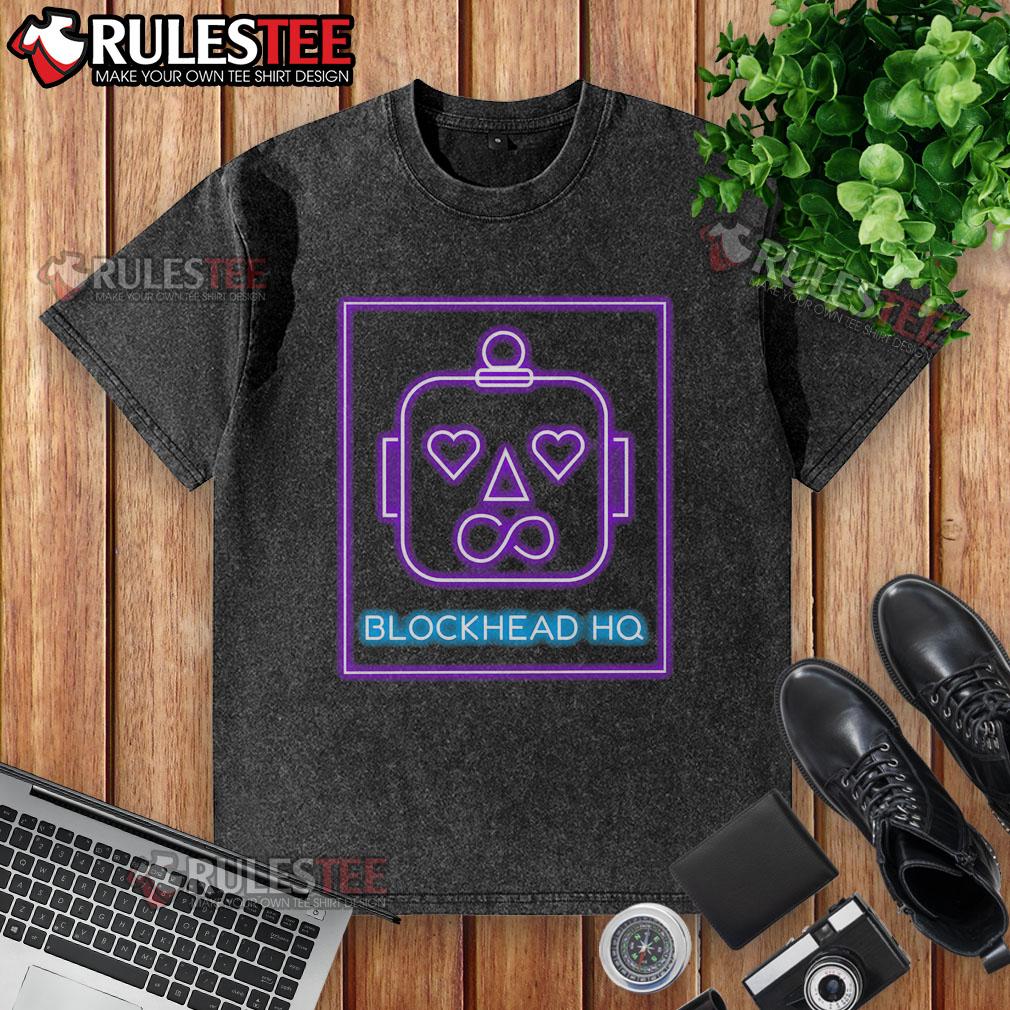 Awesome New Kids On The Block BLOCKHEAD HQ T-Shirt - Image 6