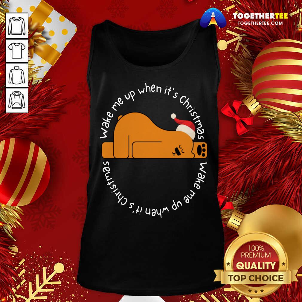 Official Wake Me Up When It's Christmas T-Shirt - Image 3