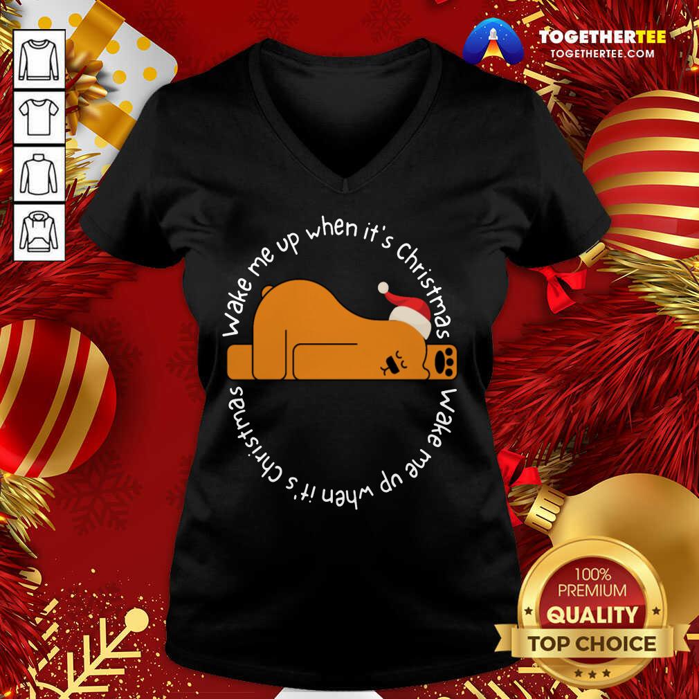 Official Wake Me Up When It's Christmas T-Shirt - Image 2