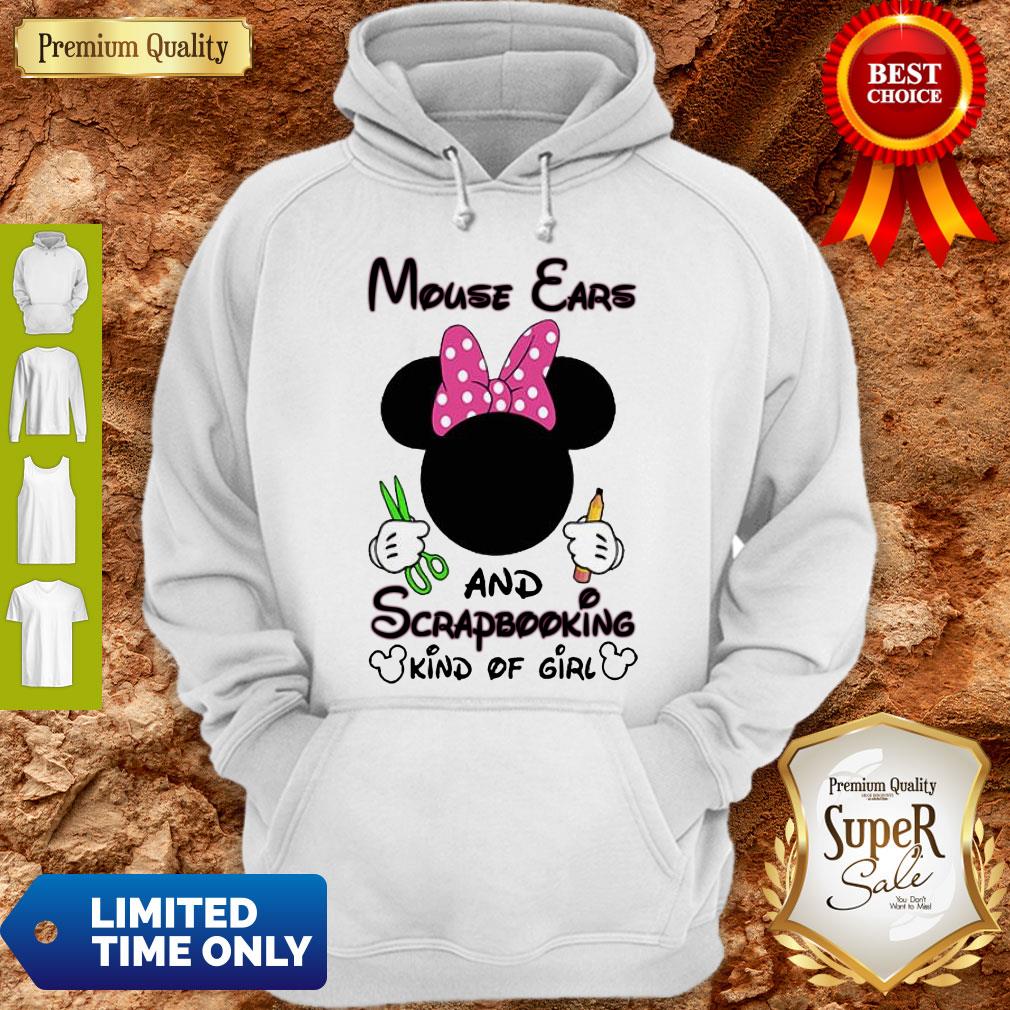 Awesome Mickey Mouse Cars And Scrapbooking Kind Of Girl Shirt - Image 2