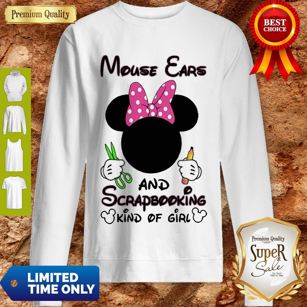 Awesome Mickey Mouse Cars And Scrapbooking Kind Of Girl Shirt - Image 3