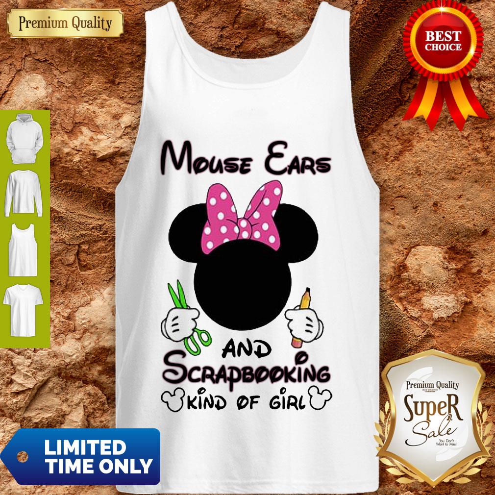 Awesome Mickey Mouse Cars And Scrapbooking Kind Of Girl Shirt - Image 4