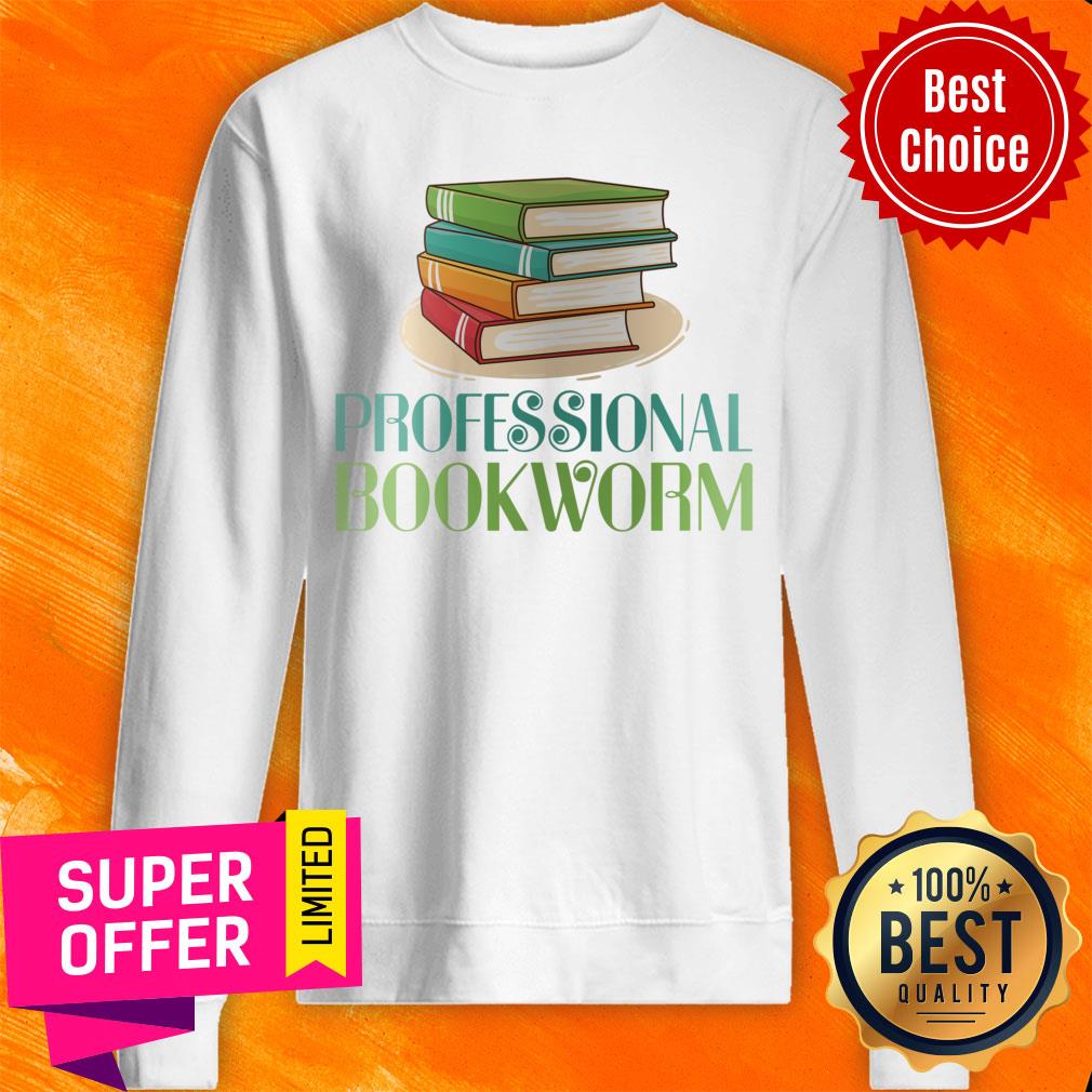 Awesome Professional Bookworm Shirt - Image 4
