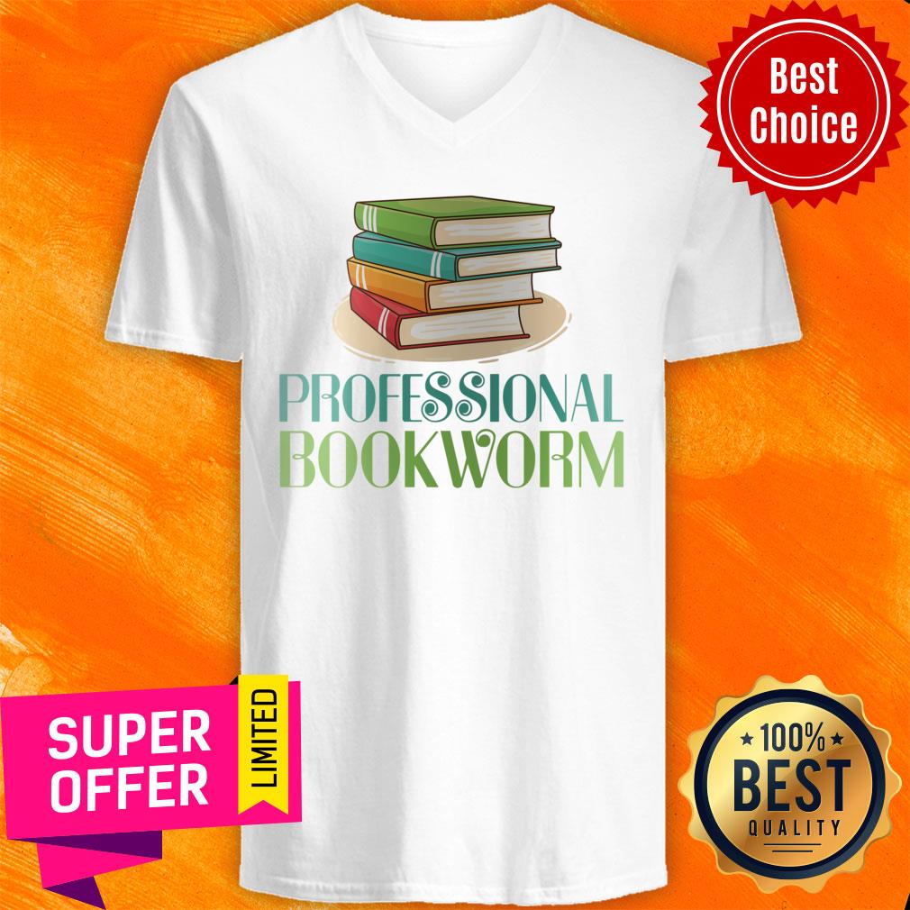 Awesome Professional Bookworm Shirt - Image 2
