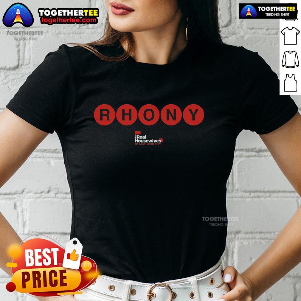 Official The Real Housewives Of New York City Rhony Subway T-Shirt - Image 3