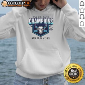 Alternative view of Top New York Atlas Lacrosse Champions 2025 T-Shirt